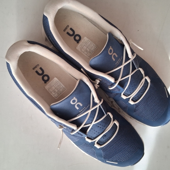 On Cloud 5 Denim / White Women's Running Shoe * Size: 9 - Picture 5 of 8